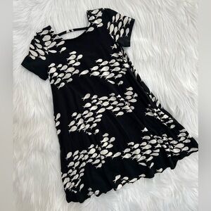 Ava Sky (Fighting Eel) Black Fish Dress Size 4